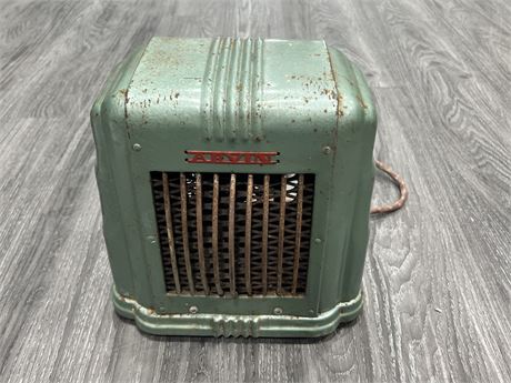 EARLY VINTAGE ARVIN HEATER - 10”x8”