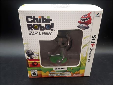SEALED - CHIBI-ROBO WITH AMIIBO - 3DS