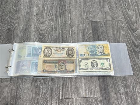 LOT OF VINTAGE PAPER CURRENCY