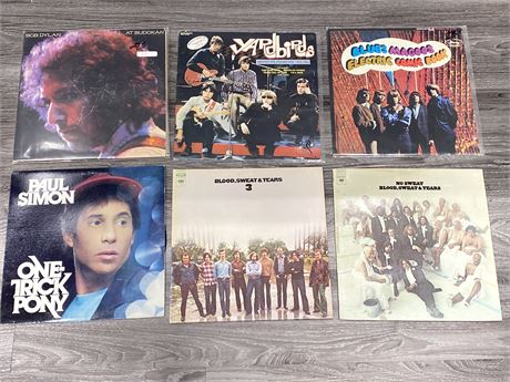 6 MISC. RECORDS (Good Condition)