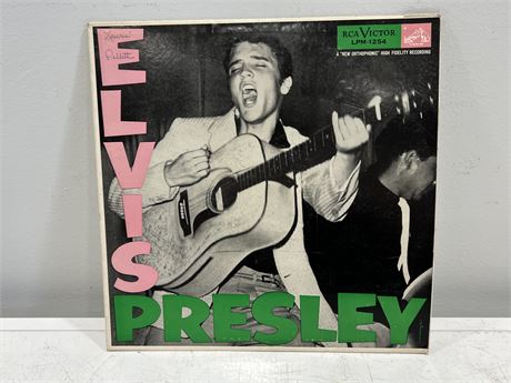 1956 ELVIS PRESLEY - FIRST ALBUM (LPM-1254) - VG (Scratched)