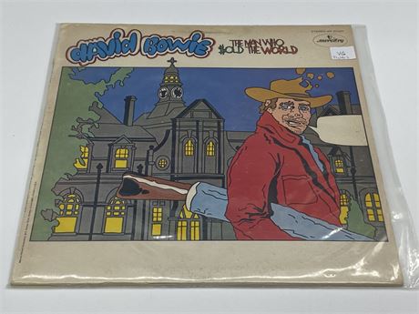 DAVID BOWIE - THE MAN WHO SOLD THE WORLD - VG (slightly scratched)