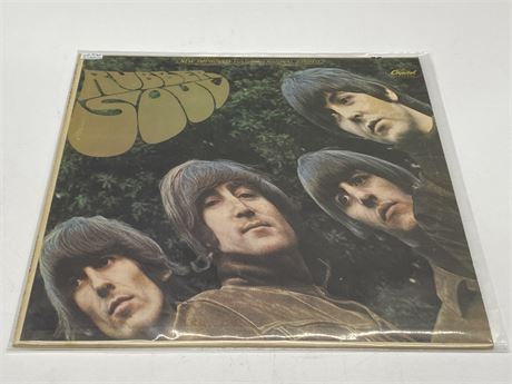 THE BEATLES - RUBBER SOUL - VG (slightly scratched)