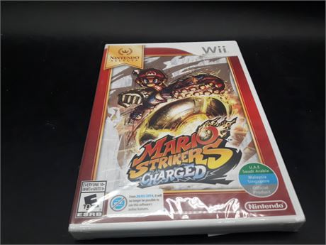 SEALED - MARIO STRIKERS CHARGED  - WII
