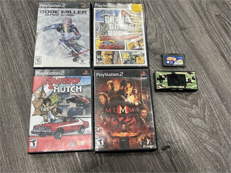 LOT OF MISC VIDEO GAMES