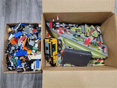 2 BOXES OF LEGO