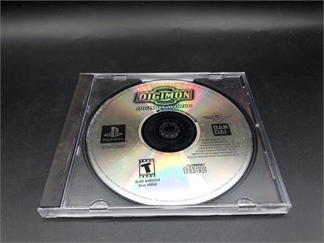 DIGIMON WORLD - DISC ONLY - EXCELLENT CONDITION - PLAYSTATION ONE