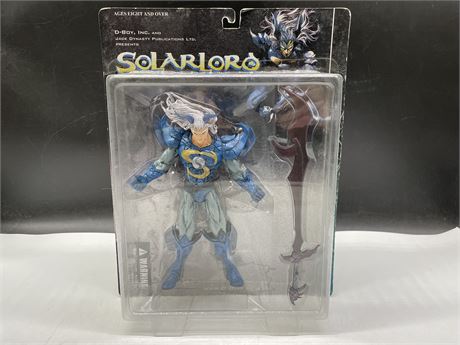 SEALED VINTAGE 1999 SOLARLORD ACTION FIGURE