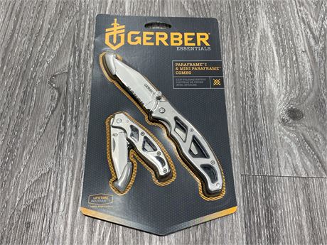 (NEW) GERBER KNIFE COMBO