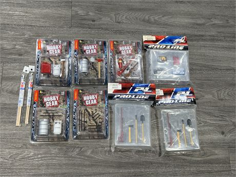 LOT OF NEW OLD STOCK RC HOBBY GEAR