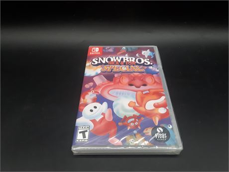 SEALED - SNOW BROS SPECIAL EDITION- SWITCH