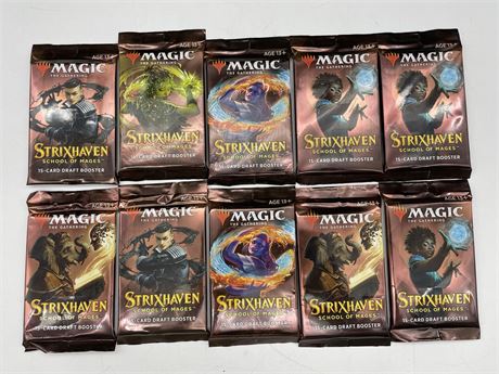 MAGIC THE GATHERING 10X STRIXHAVEN BOOSTER