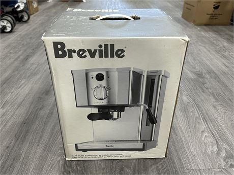 BREVILLE CAFE ROMA ESPRESSO/CAPPUCCINO MACHINE - COMPLETE (LIKE NEW)