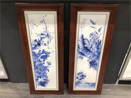 2 CHINESE PORCELAIN PAINTING