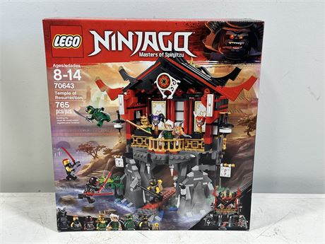 FACTORY SEALED LEGO - NINJAGO MASTER OF SPINJITZU (70643)
