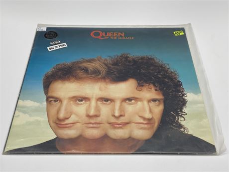 QUEEN - THE MIRACLE - VG (slightly scratched)