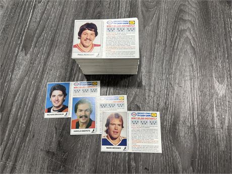 250+ 1989 NHL ESSO HOCKEY CARDS (UNSCRATCHED)