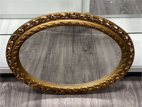 MCM OVAL WALL MIRROR (27.5” WIDE)