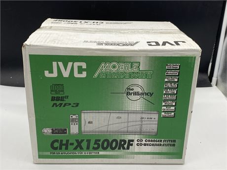 RARE NOS JVC MOBILE ENTERTAINMENT CH-X1500RF