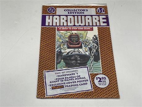 SEALED HARDWARE #1 COLLECTORS EDITION COMIC