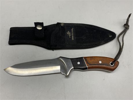 WINCHESTER KNIFE & SHEATH - 4.75” BLADE