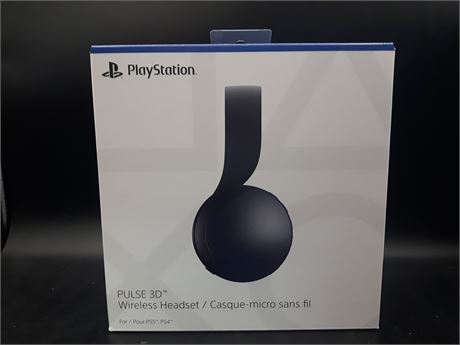 SEALED - BLACK PULSE 3D HEADSET - PS5