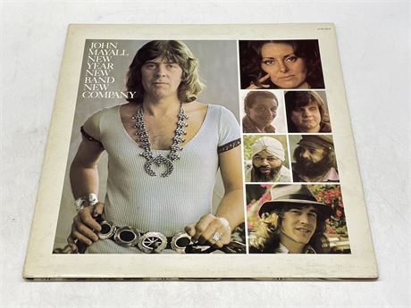 JOHN MAYALL - NEW YEAR, NEW BAND, NEW COMPANY - GATEFOLD EXCELLENT (E)