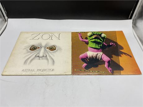 2 MISC RECORDS - YELLOW & ZON - VG+