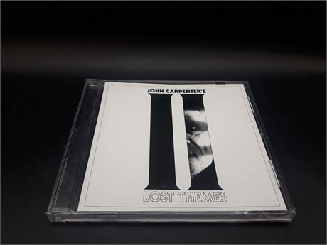 JOHN CARPENTER'S LOST THEMES II (E) EXCELLENT CONDITION - MUSIC CD