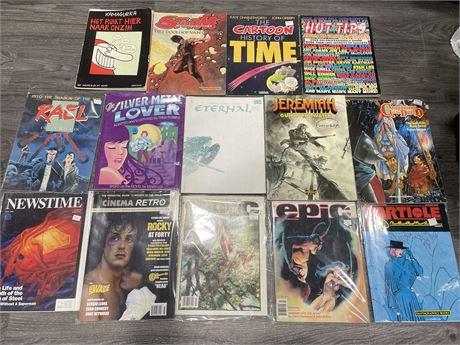 LOT OF OLDER BOOKS + MAGS