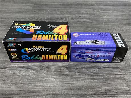 (2) 1/24 SCALE DIE CAST STOCK CARS