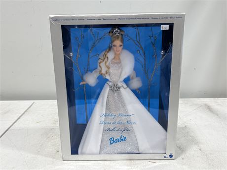 2003 HOLIDAY VISIONS BARBIE IN BOX (14” tall)