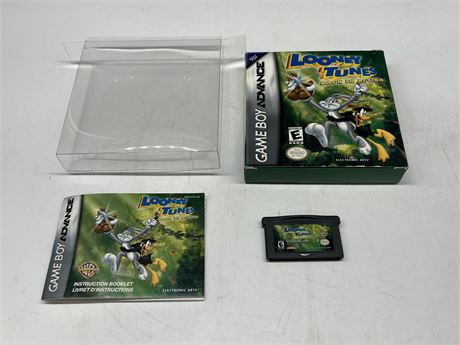 LOONEY TUNES BACK IN ACTION - GAMEBOY ADVANCE COMPLETE W/BOX & MANUAL