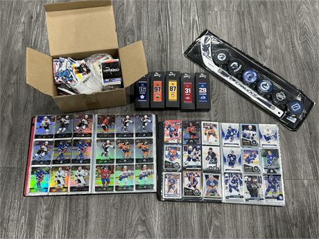 LOT OF NHL CARDS & COLLECTABLES