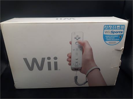 WII CONSOLE - CIB - WITH WII SPORTS - VERY GOOD CONDITION