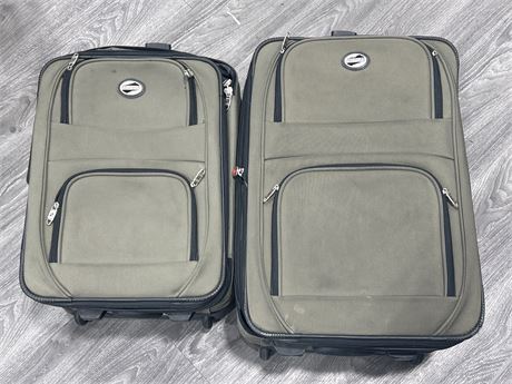 2 AMERICAN TOURISTER SUITCASES - LARGER 23” X 16”