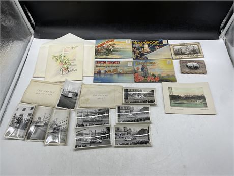 LOT OF ANTIQUE VANCOUVER PICS & OTHERS