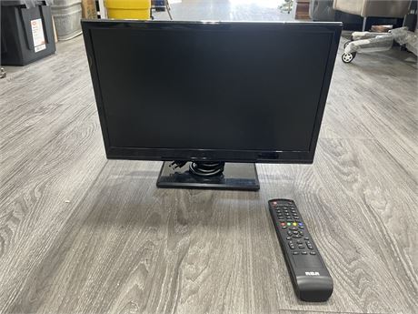 RCA 19” TABLE TOP TV (WITH REMOTE)