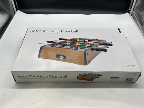 RETRO TABLETOP FOOSBALL IN BOX