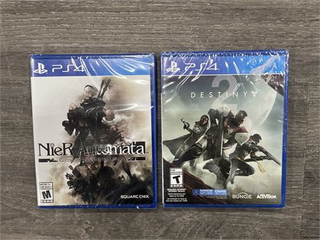 2 SEALED NEW PS4 GAMES