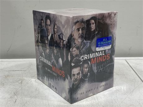 SEALED BOX SET OF CRIMINAL MINDS DVDS (ALL 15 SEASONS)