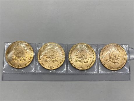 4 NEW WEST COMMONWEALTH COINS