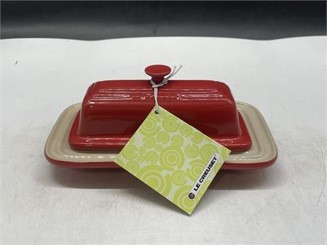 NEW W/ TAGS LE CREUSET BUTTER SERVER