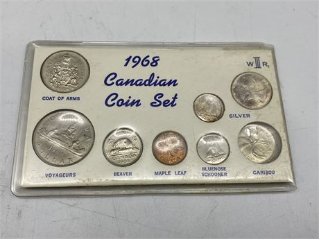 1968 CDN COIN SET