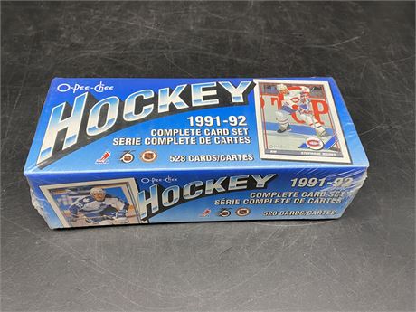SEALED OPC 1991/92 NHL SET