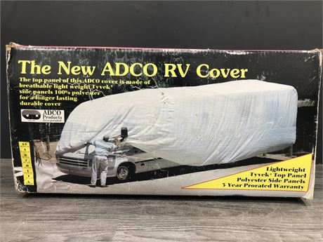 THE NEW ADCO RV COVER #1455 E (30.1” to 33.6”)
