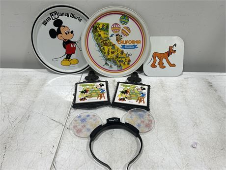 LOT OF MOSTLY VINTAGE DISNEY COLLECTIBLES