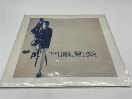 1986 THE STYLE COUNCIL - HOME & ABROAD - NEAR MINT (NM)