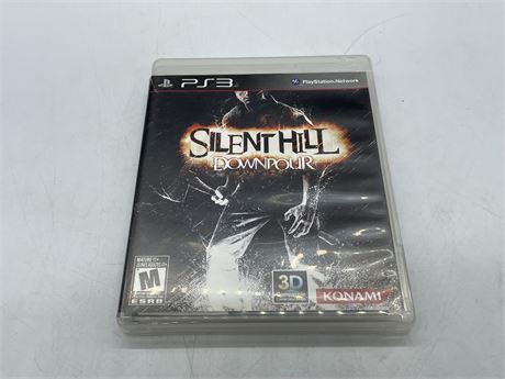 SILENT HILL DOWNPOUR - PS3 - COMPLETE WITH MANUAL