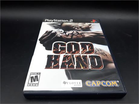 RARE - GOD HAND - EXCELLENT CONDITION - PS2